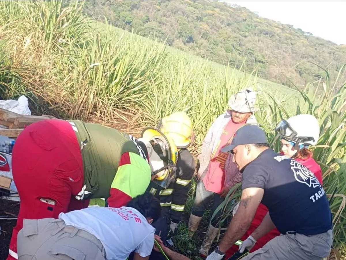 accidente Tacámbaro Puruarán mujer lesionada 1