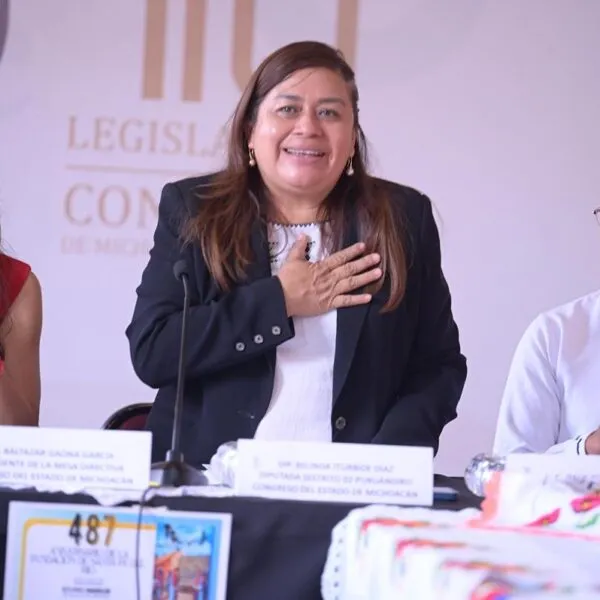 Acompaña Belinda Iturbide presentación de actividades por 487 Aniversario de la Tenencia de Santa Fé del Río