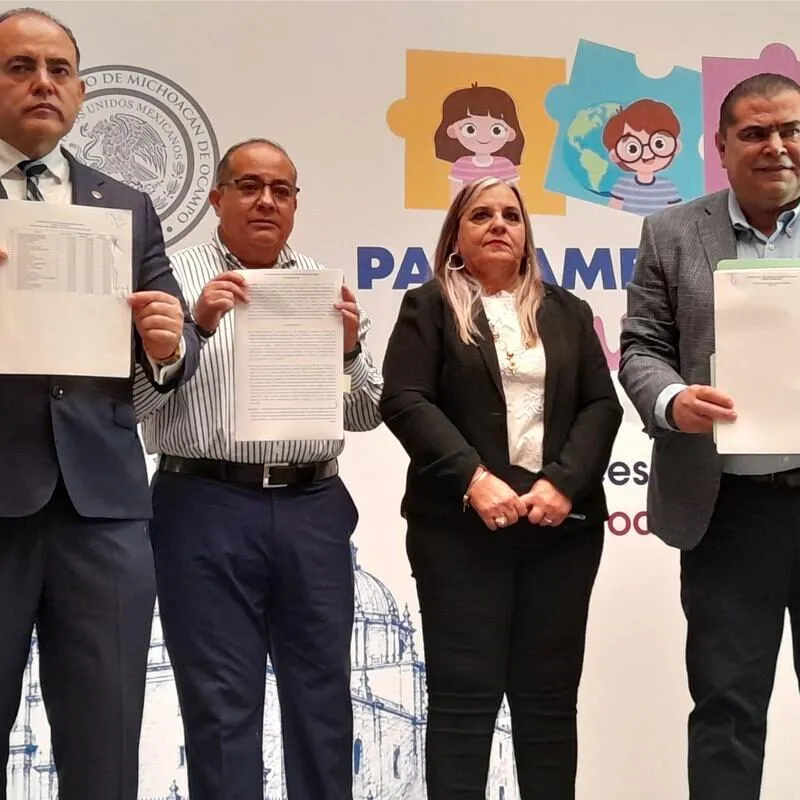 Acuerdan Congreso Michoacán y STASPLE incremento de 4.5% al salario y del 1.5% en prestaciones