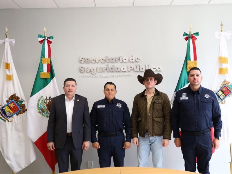 Acuerdan reforzar acciones legislativas a favor de la seguridad en Michoacán
