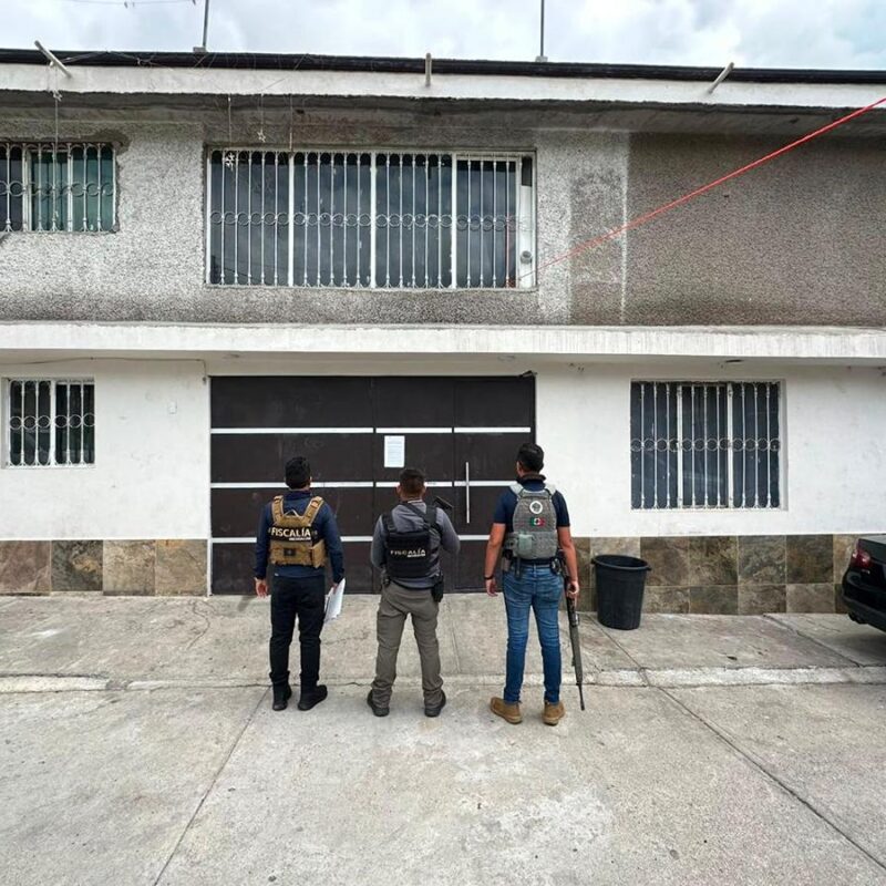 Asegura FGE más de mil dosis de metanfetamina tras cateos en 3 colonias de Morelia