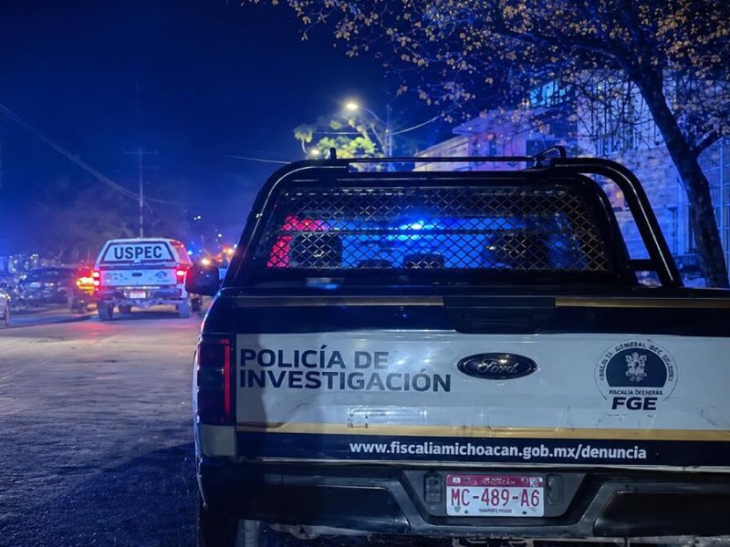 Ataque armado deja un muerto y un menor herido en Santiago Undameo, Morelia