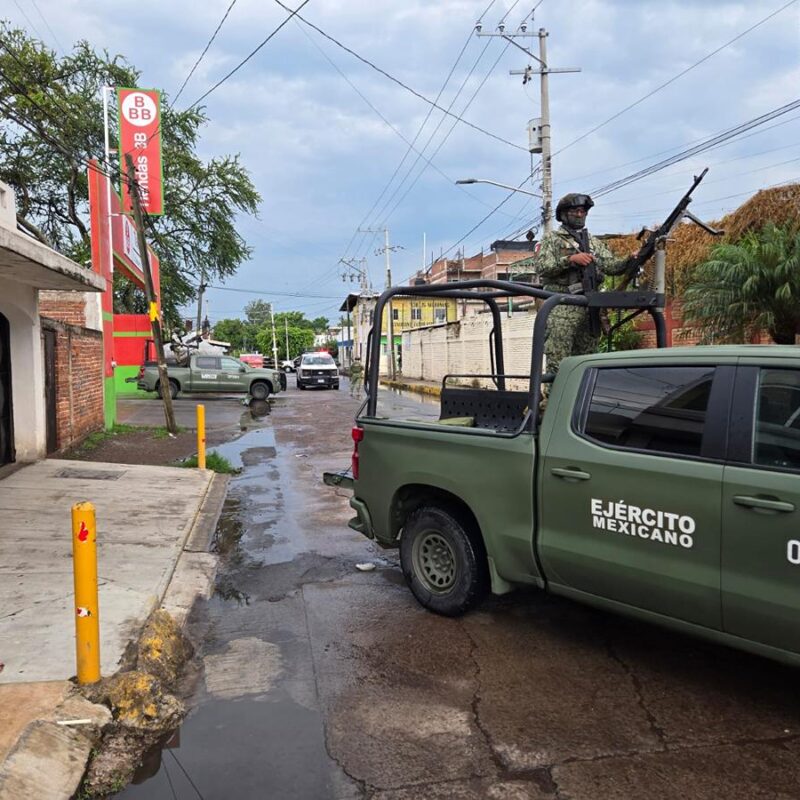 Ataque armado en Jacona deja a un hombre sin vida y otro más herido