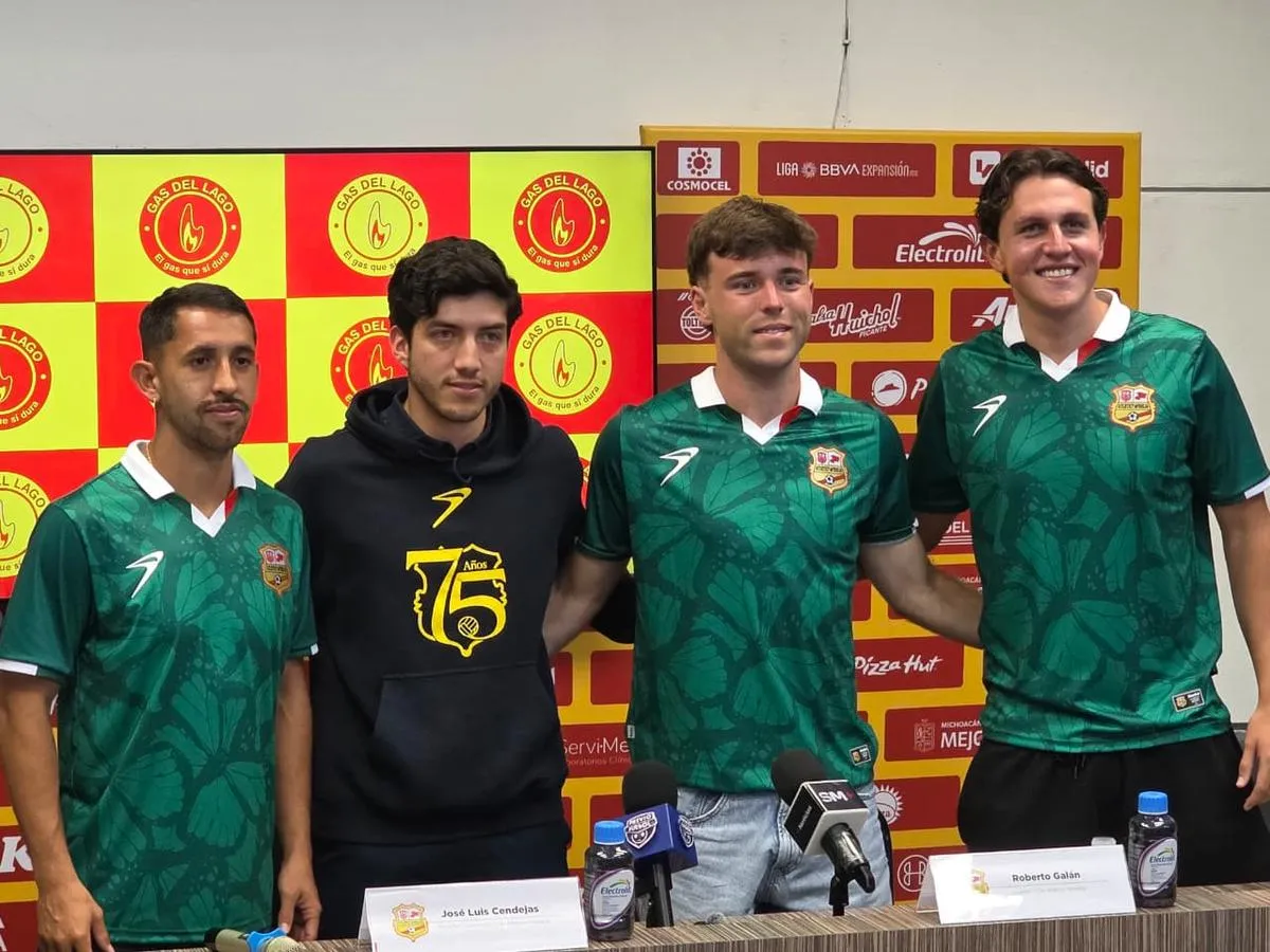 Atlético Morelia presenta a tres refuerzos más para el Apertura 2026