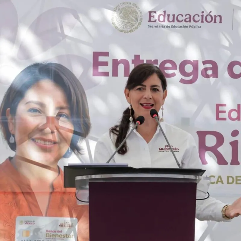 Beca Rita Cetina llega a más de 300 mil estudiantes de primaria: Gabriela Molina