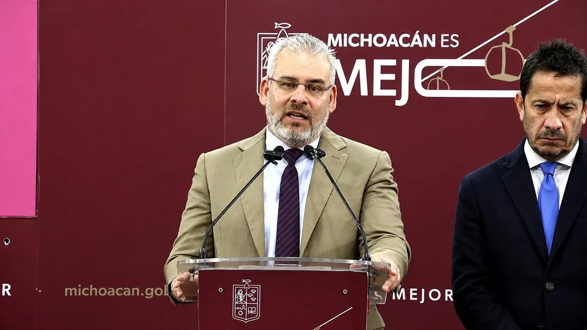 Bedolla promete apoyo a policías de la Guardia Civil Michoacán