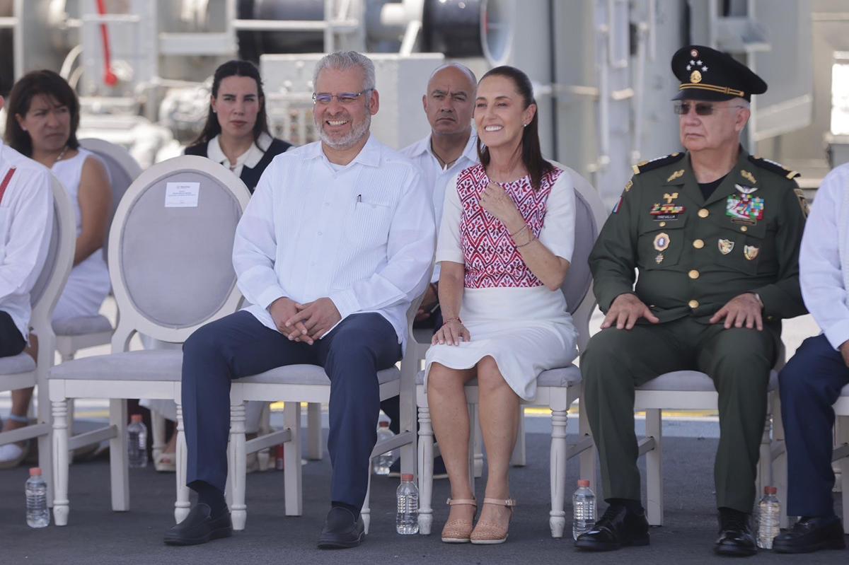 Bedolla Sheinbaum Marina Armada Michoacán 2