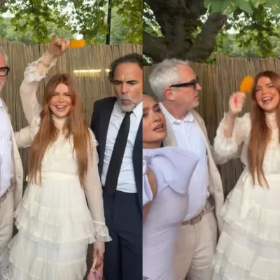 Bu Cuarón y Salma Hayek se vuelven virales con encuentro