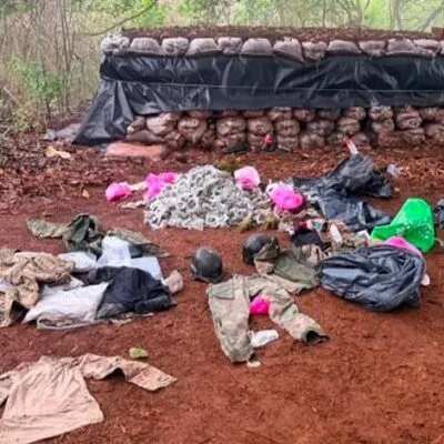 Ejército Mexicano localiza tres campamentos presuntamente utilizados por el CO en Aquila