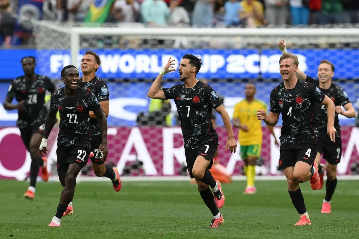 Canadá con gol en la prórroga de Eustaquio vence a Sudáfrica y avanzan a Octavos de Final del Mundial 2026