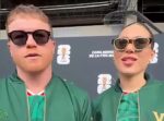 Canelo Álvarez recuerda su pasión por el fútbol tras asistir a la apertura del mundial