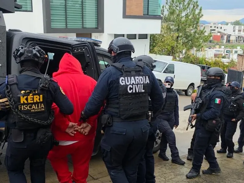 Capturan a Ernesto Rafael "N", presunto generador de violencia en la zona Oriente de Morelia