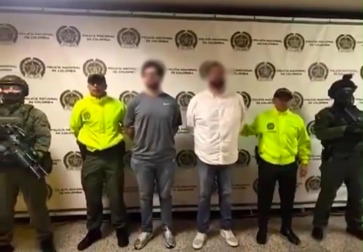 Capturan en Medellín a dos mexicanos que enlazaban al Cártel de Sinaloa con el Clan del Golfo
