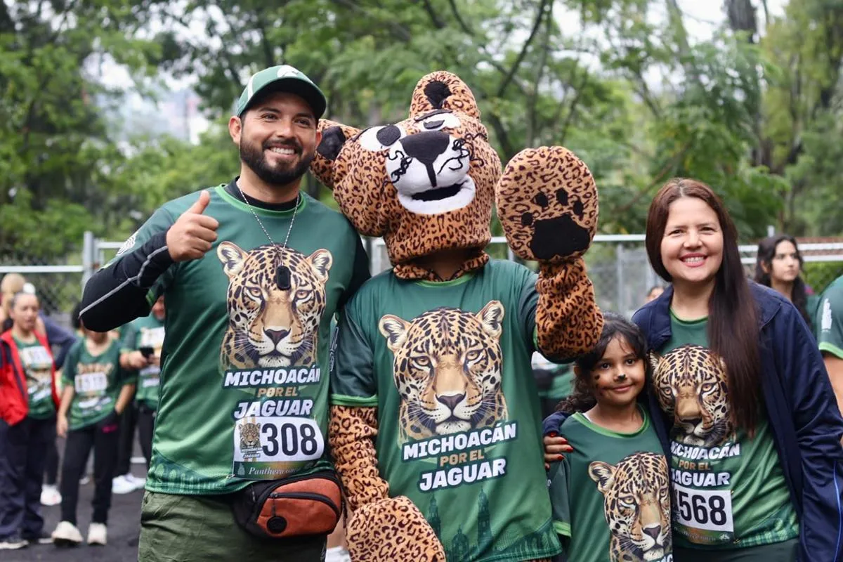 Carrera Michoacán por el Jaguar reúne a cerca de 650 participantes