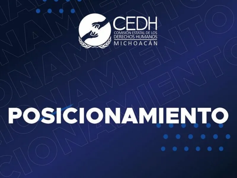 CEDH Michoacán condena agresión armada en Nahuatzen y expresa solidaridad con víctimas y sus familias
