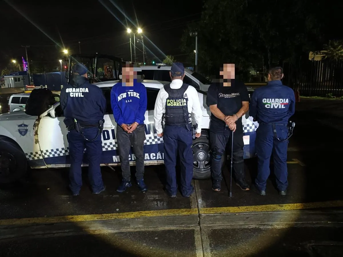 Colombiano Sinaloense asalto violencia Oxxo Centro Morelia