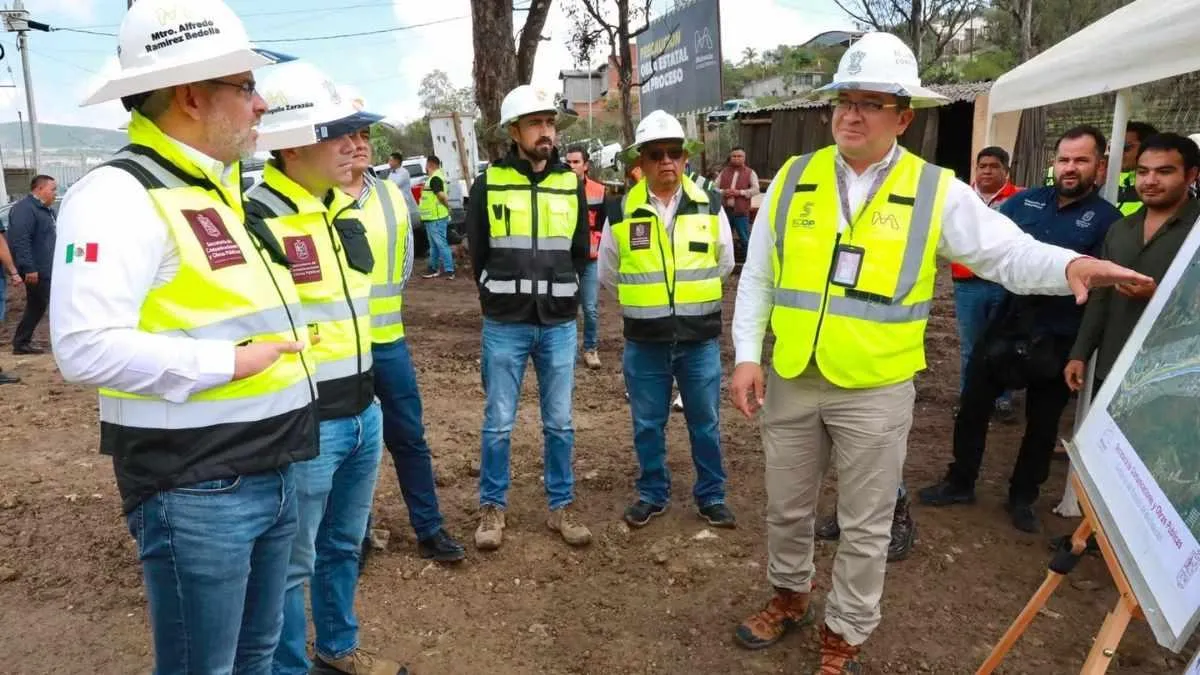 Con colocación de trabes, avanza recta final del segmento 5 del Segundo Anillo Periférico de Morelia-1