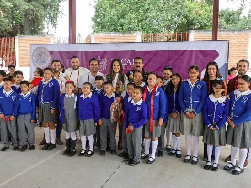 Con obras que fortalecen la educación, Mónica Valdez transforma las comunidades de Zacapu