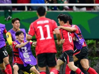 Con remontada Corea del Sur venció 2-1 a Chequia
