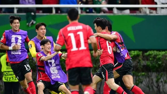 Con remontada Corea del Sur venció 2-1 a Chequia