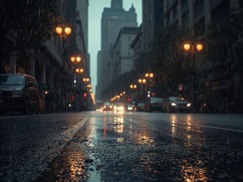 Continuarán las lluvias acompañadas de granizo en gran parte de México
