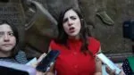 Decisión autónoma de la bancada, no del Ejecutivo su designación como coordinadora, sostiene Bugarini