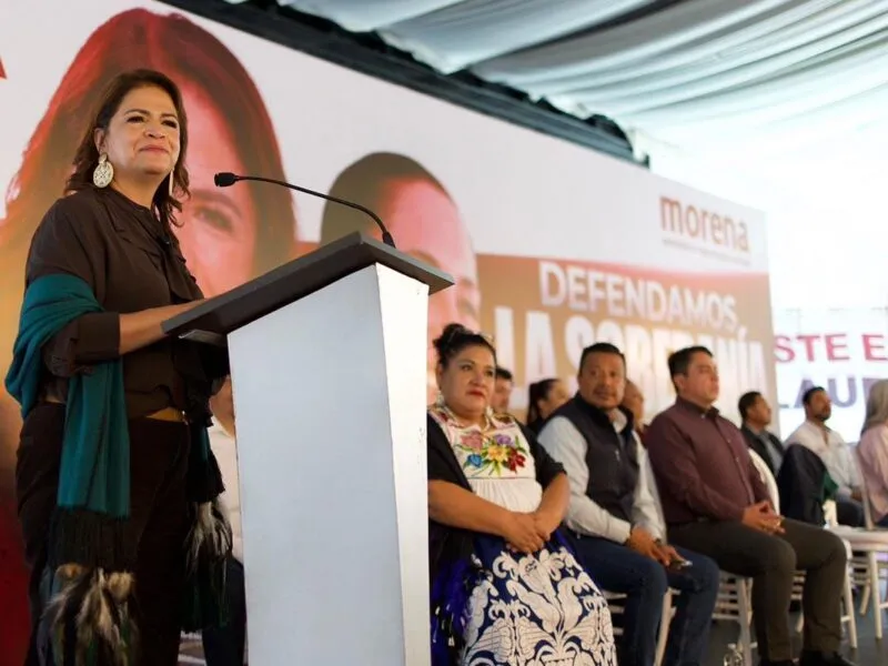 Desde Uruapan, Fabiola Alanís respalda a la presidenta Claudia Sheinbaum y la estrategia de atención a las causas para fortalecer la paz