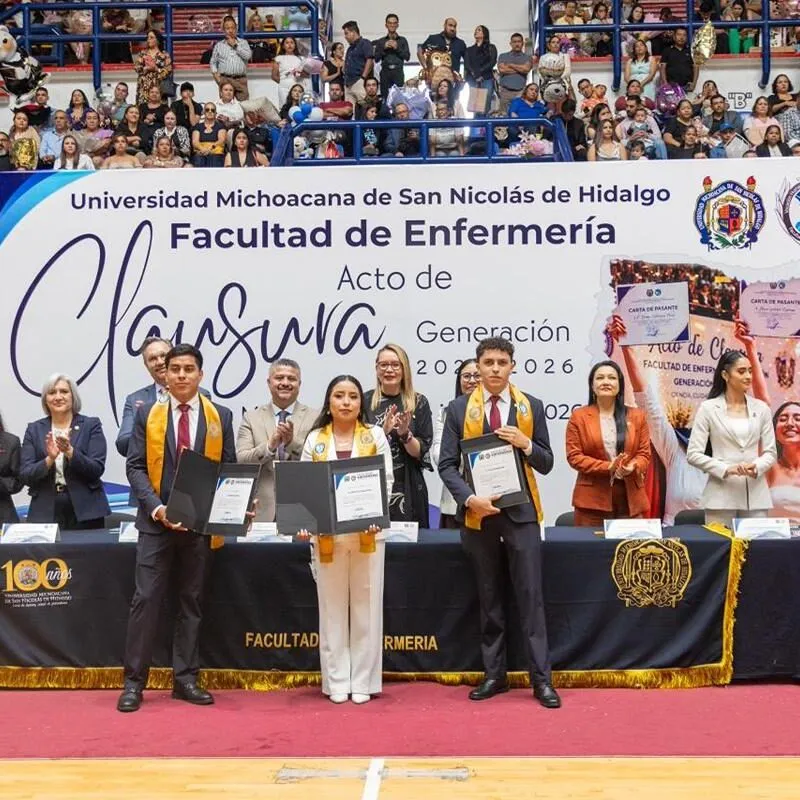 Egresan enfermeras y enfermeros de la UMSNH con sello de calidad: Yarabí Ávila