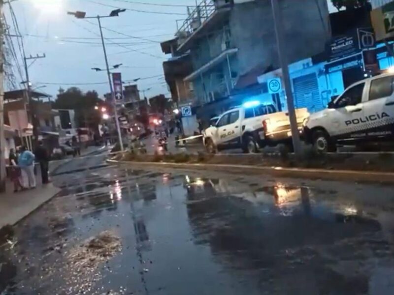 Ejecutan a hombre en la vía pública en Uruapan