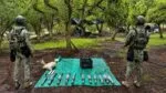 Ejército Mexicano asegura 36 explosivos y destruye narcocampamento en Michoacán