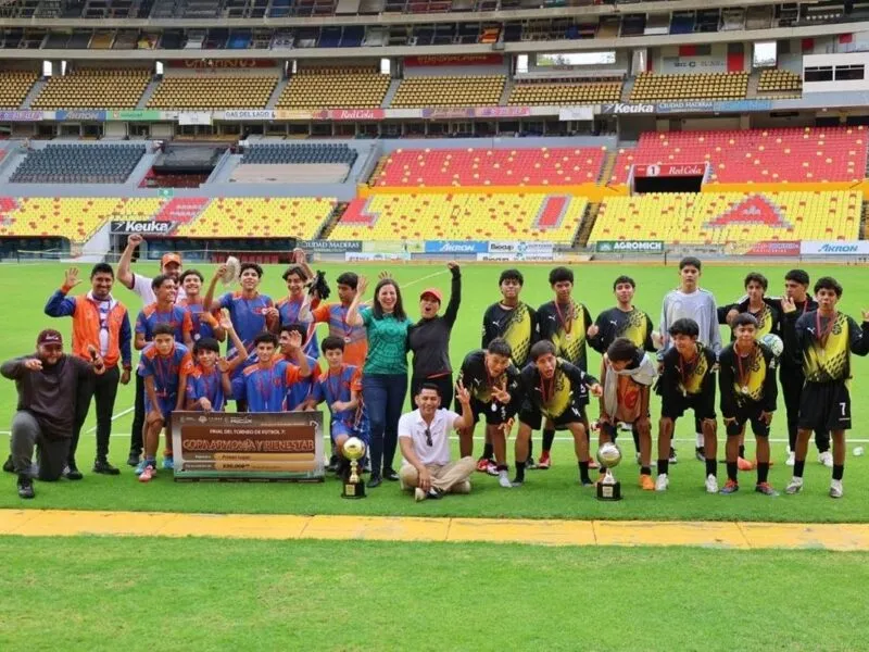 El Estadio Morelos abre sus puertas a jóvenes de la Copa Armonía y Bienestar