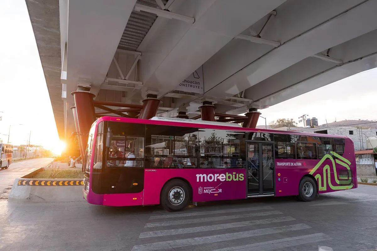 El Morebús reducirá contaminación y mejorará movilidad en Morelia