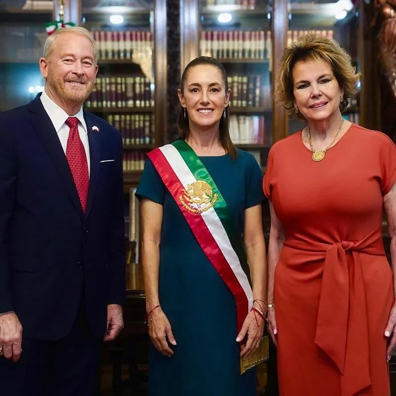 Embajador de EU felicita a Claudia Sheinbaum en su cumpleaños
