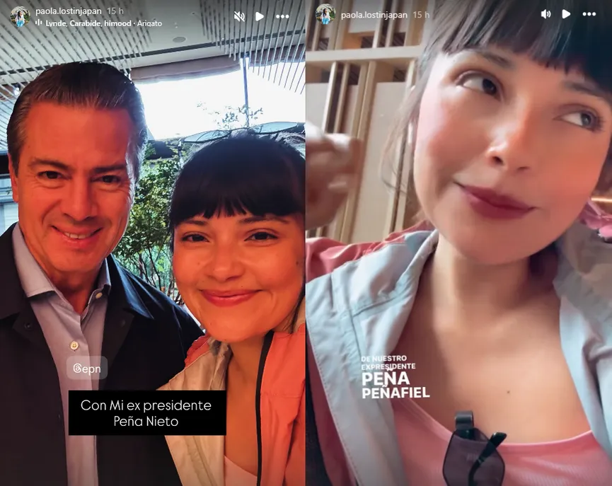 Enrique Peña Nieto reaparece en Japón; mexicana cuenta su inesperado encuentro