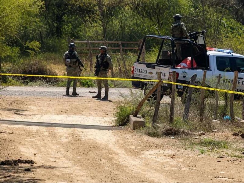 Estalla mina terrestre en Apatzingán hay dos limoneros lesionados