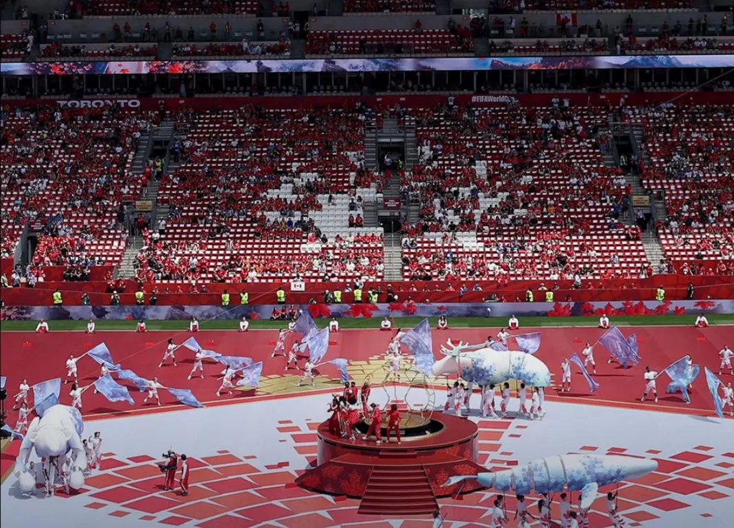 Falla técnica y gradas vacías marcan la inauguración del Mundial 2026 en Canadá-3
