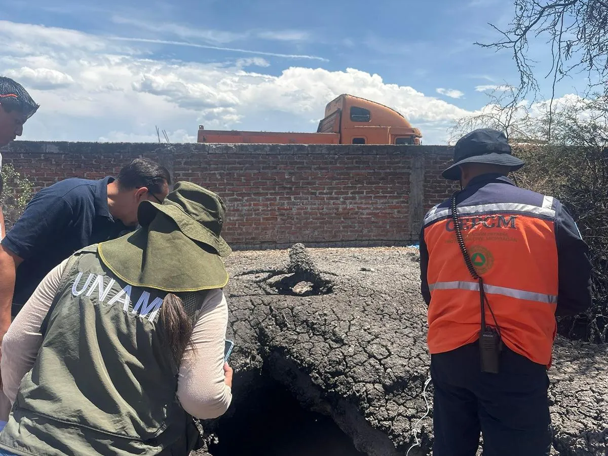 Fenómeno Ixtlán volcán activo PC vigilancia