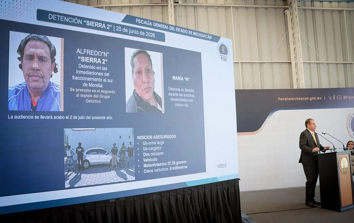 FGE Michoacán y Gabinete de Seguridad asestan nuevos golpes a la delincuencia