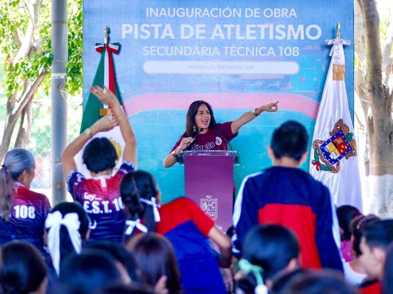 Gabriela Molina inaugura obra; van 6 mil mdp para dignificar escuelas