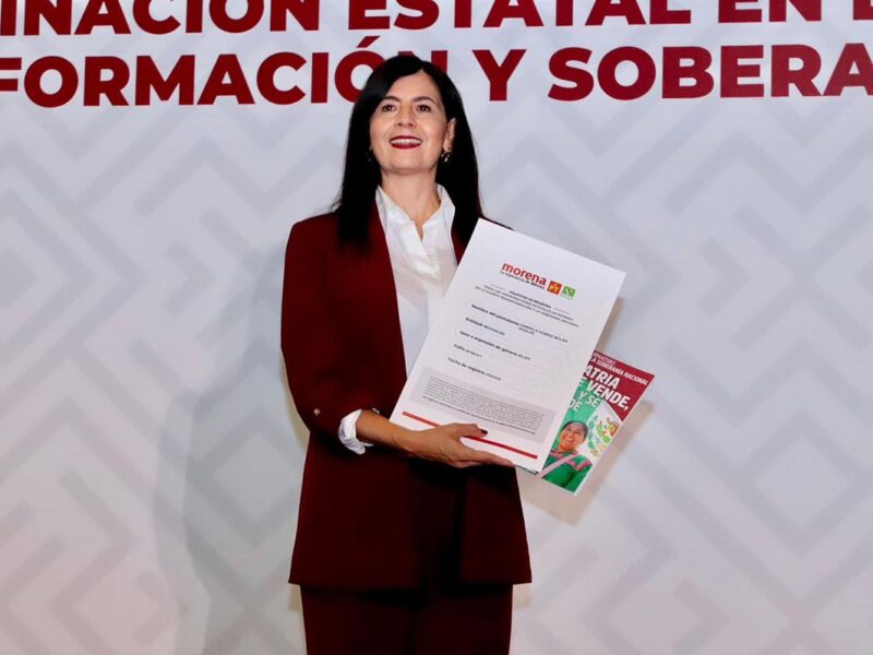Gaby Molina va por la gubernatura del estado de Michoacán