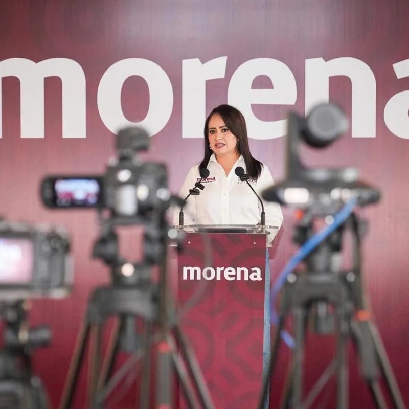 Gladyz Butanda se declara lista para liderar la 4T en Michoacán