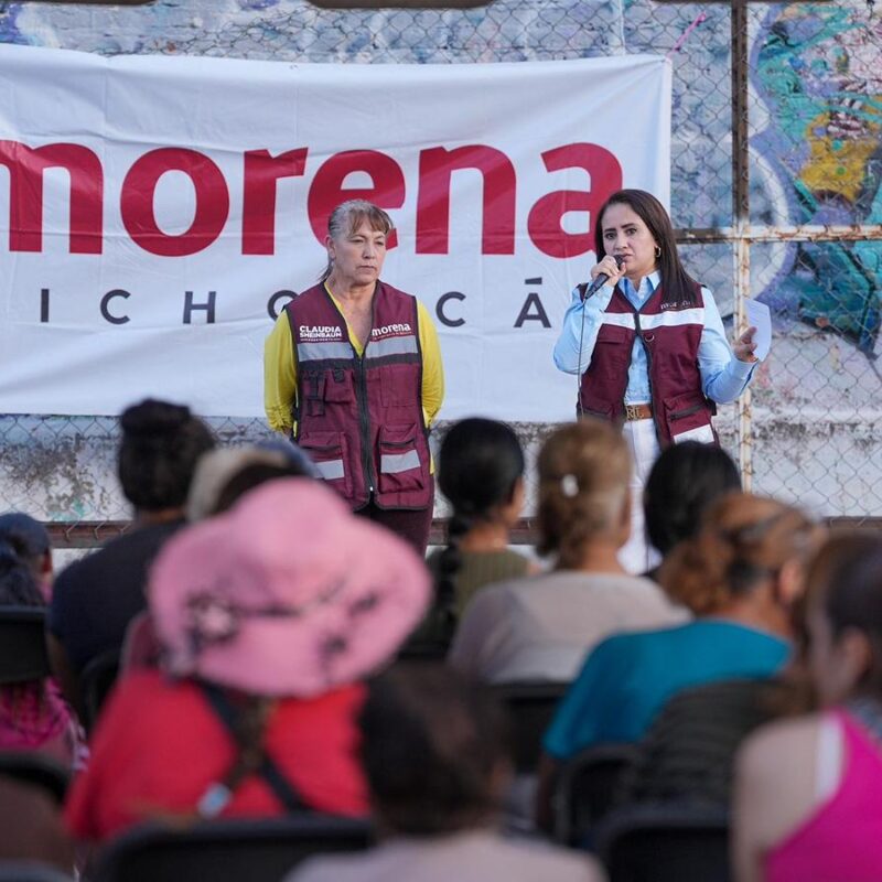 Gladyz Butanda defiende la soberanía nacional con el liderazgo de las mujeres