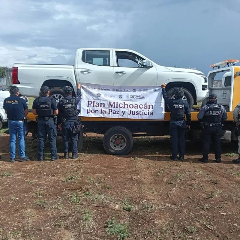 Asegura Guardia Civil 3 vehículos con reporte de robo en Los Reyes