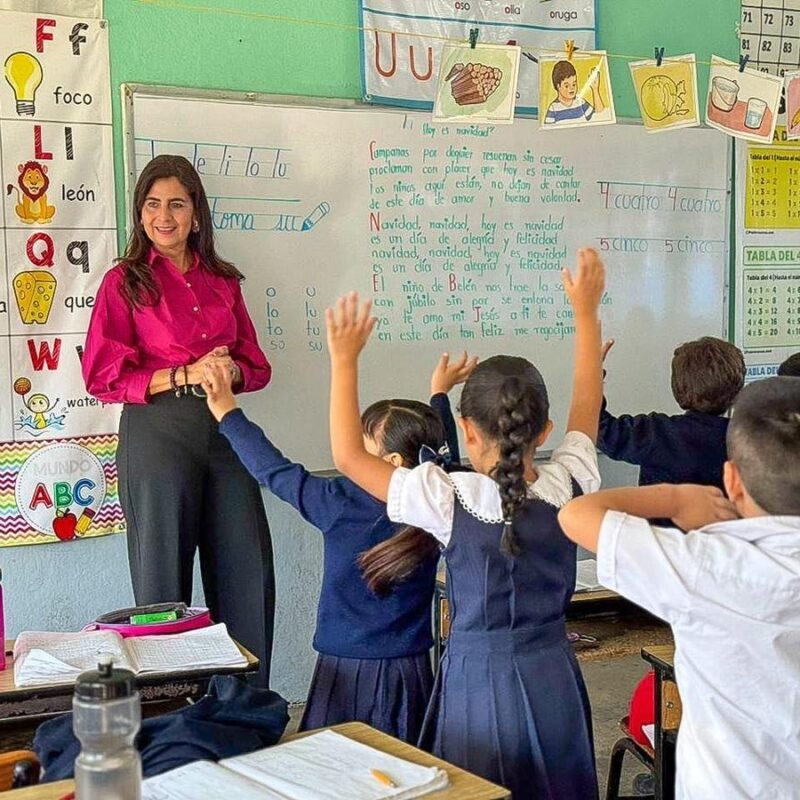 Honestidad y cercanía transforman la educación en Michoacán: Gabriela Molina