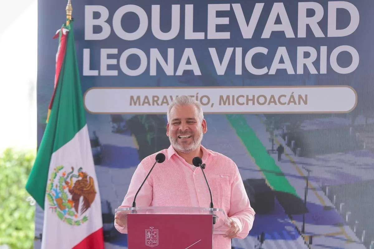 Impulsa Bedolla desarrollo y movilidad en Maravatío con rehabilitación del bulevar Leona Vicario-2