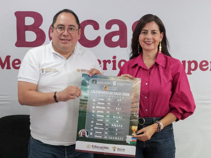 Inicia pago de Becas Bienestar: Gabriela Molina