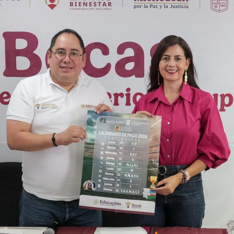 Inicia el pago de las Becas Bienestar: Gabriela Molina