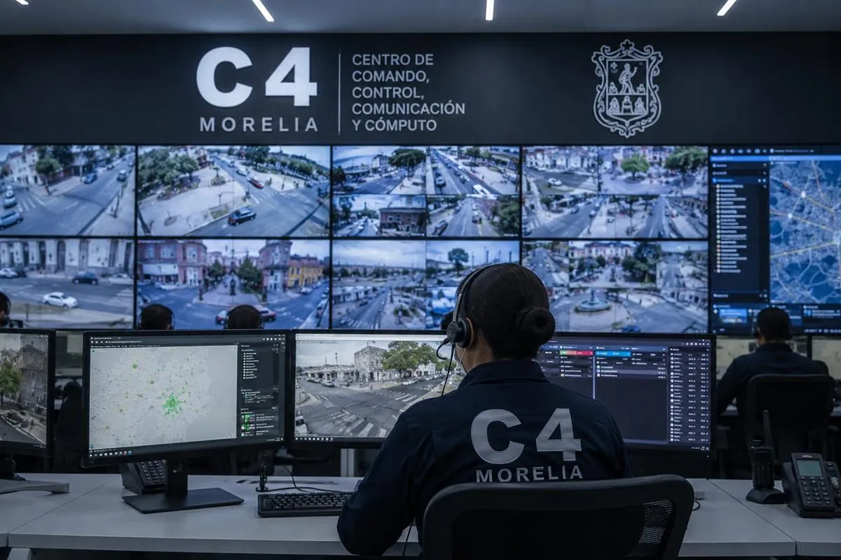 Instala Guardia Civil enlace permanente en el C4 de Morelia