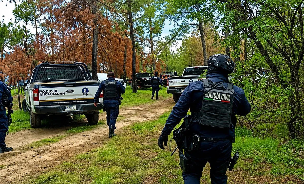 Investigan el hallazgo de una osamenta humana en Tiripetío, Morelia