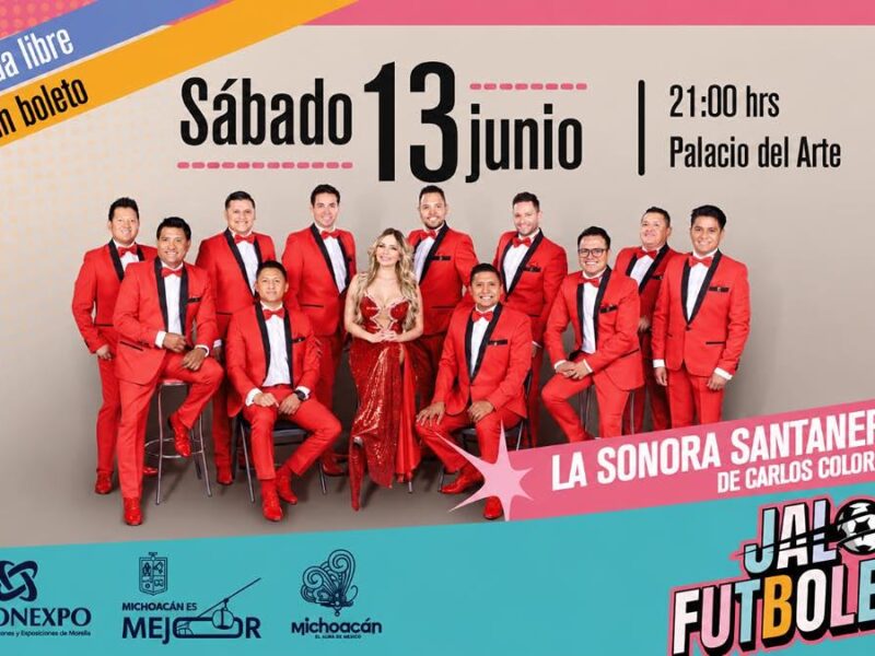 La Sonora Santanera de Carlos Colorado ofrecerá mañana concierto gratuito en el Palacio del Arte